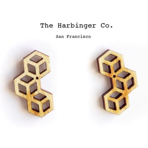 Image of Triple Cube Studs