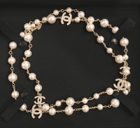 Image 1 of CC pearl necklace