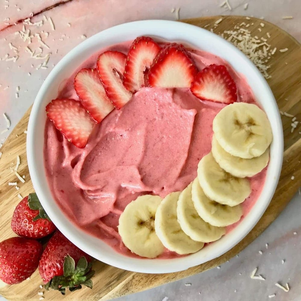Freeze-Dried Strawberry Powder.