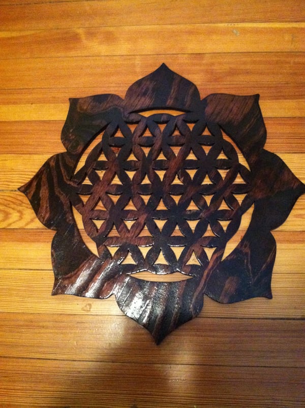 CONTRAXT Sri yantra intaglio legno. Mandala meditazione oggetti sacri  regali spirituali esoterici esoterismo accessori amuleti e talismani  protezione