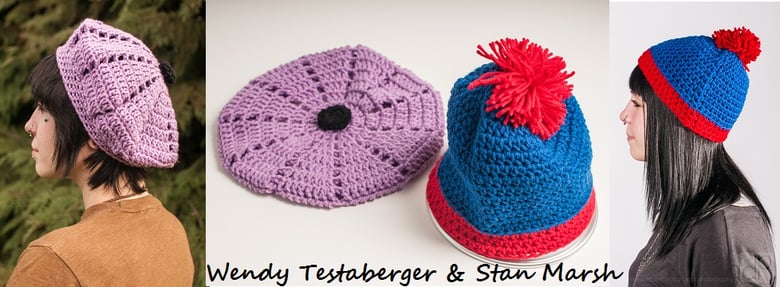 Image of Stan & Wendy South Park Hat, Mr & Mrs Marsh