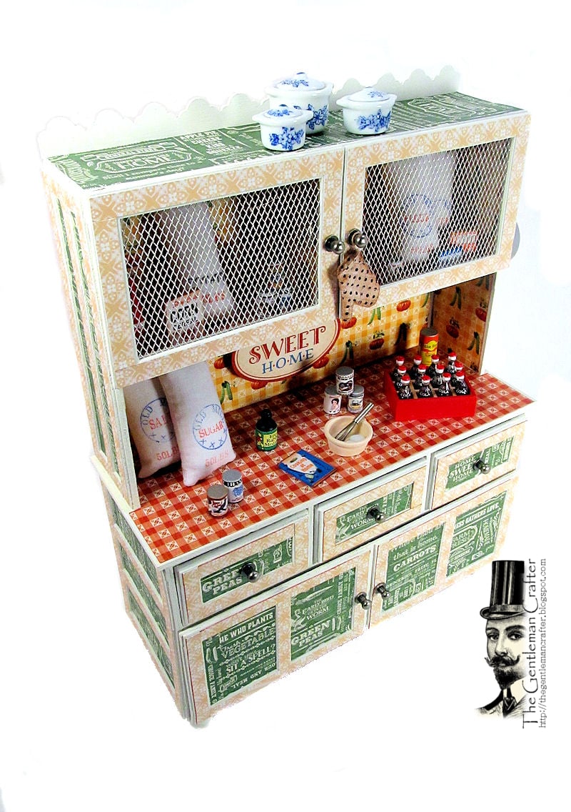 Image of CHA Home Sweet Home Hutch and Mini Tutorial- Instant DL