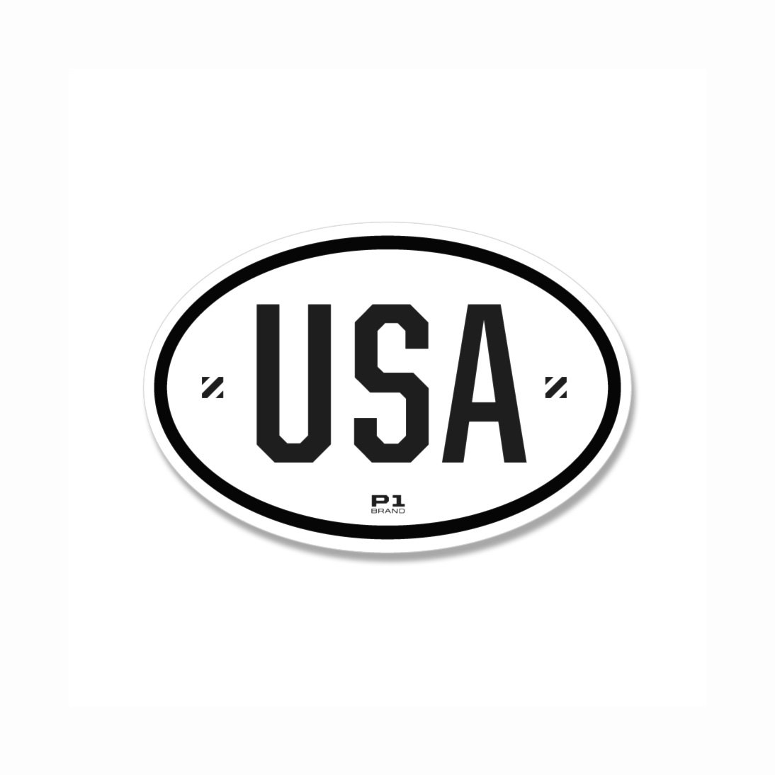  US Decal, Inc. Belmond, Iowa Oval Sticker - 4 Pack : Automotive