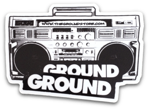 Image of GROUND - sticker