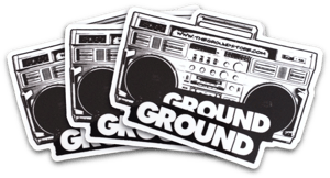 Image of GROUND - 3 stickers