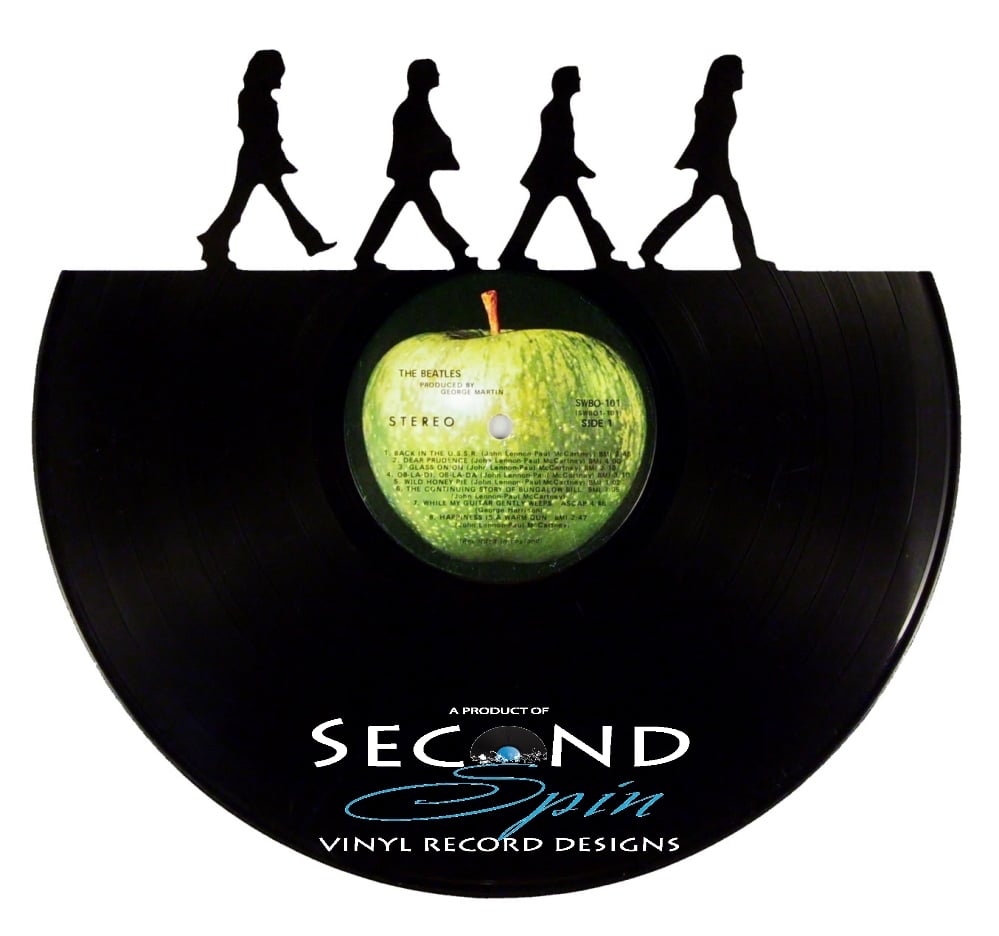 Second Spin Vinyl Record Designs — Recycled Vinyl Record