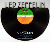 Image of Recycled Vinyl Record LED ZEPPELIN Wall Art