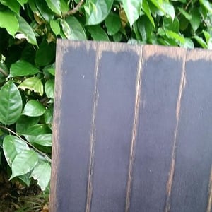 Thick Shabby Standing Chalkboard