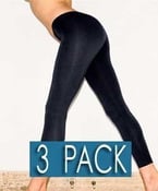 Image of 3 Pack 8328 American Apparel Jersey LEGGINGS - Any color/Any Size