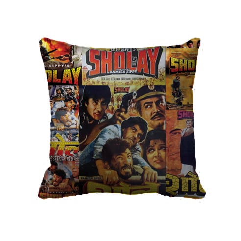 Bollywood Sholay Cushion