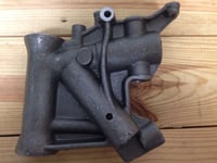 Image 1 of Replica 1948-1968 Harley Davidson Panhead Neck Frame Forging with Key Hole 30°