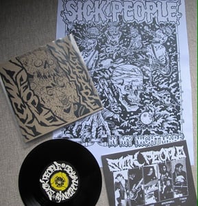 Image of Sick People - 'In My Nightmare' 7"