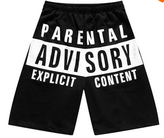 Image of Parental Advisory Shorts