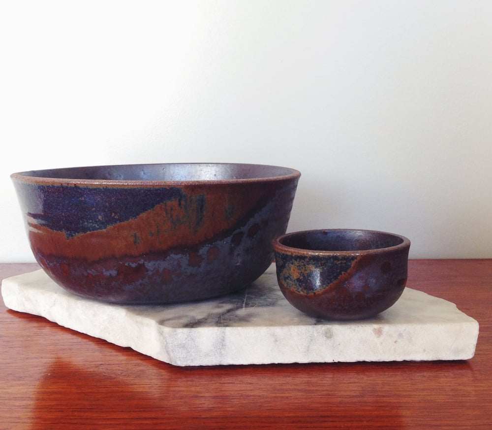 Image of Indigo set of 2