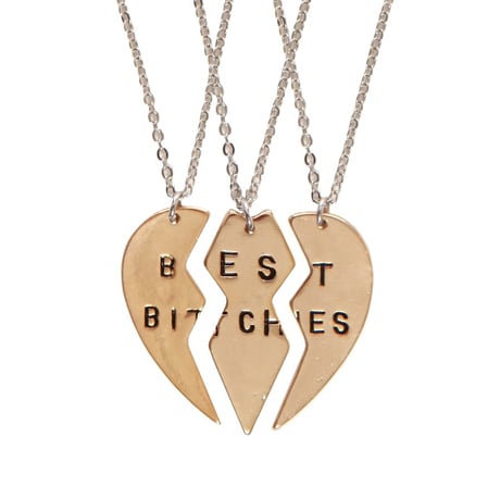 Image of Best Bitches Necklace Set