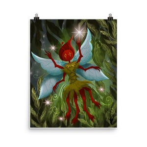 Flatwoods Fae Art Poster