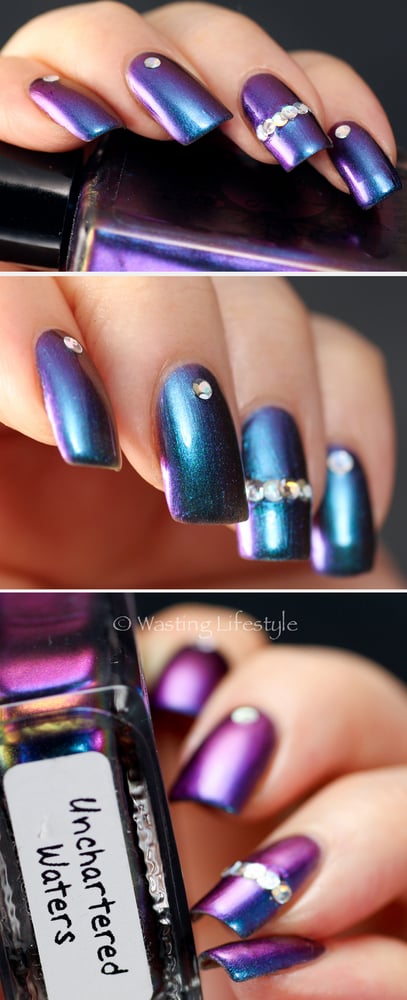 Image of Magichromes™ SPELL POLISH ~Unchartered Waters~ color shifting nail polish