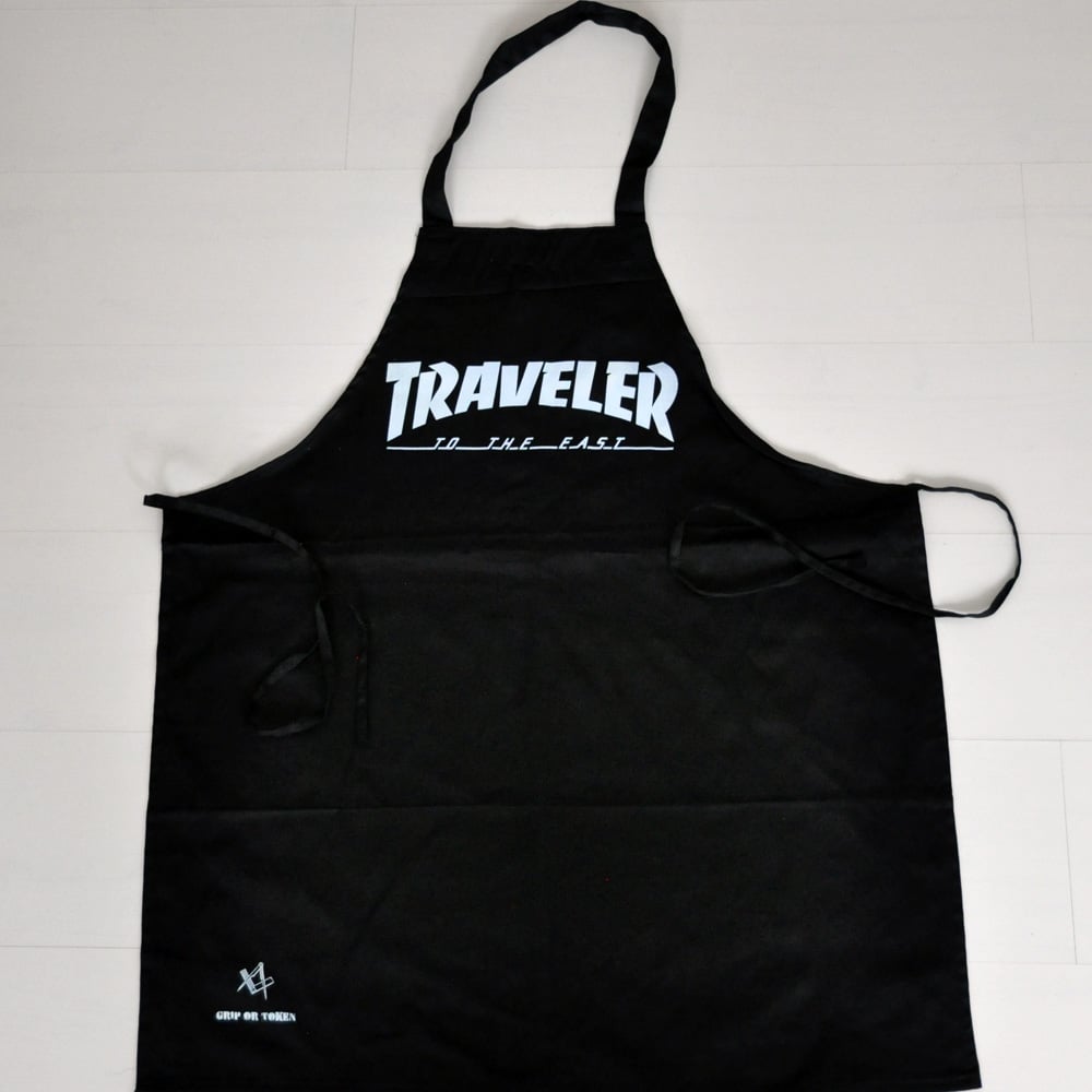 Image of The 'Traveler' Black Apron