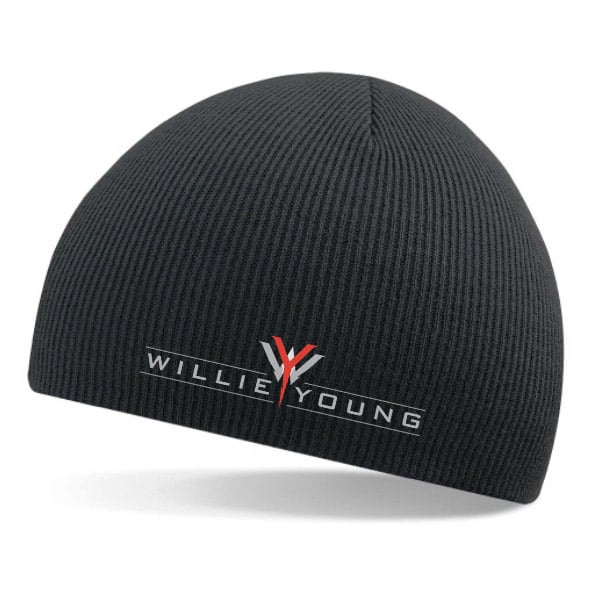 Image of Willie Young knit beanie cap / hat