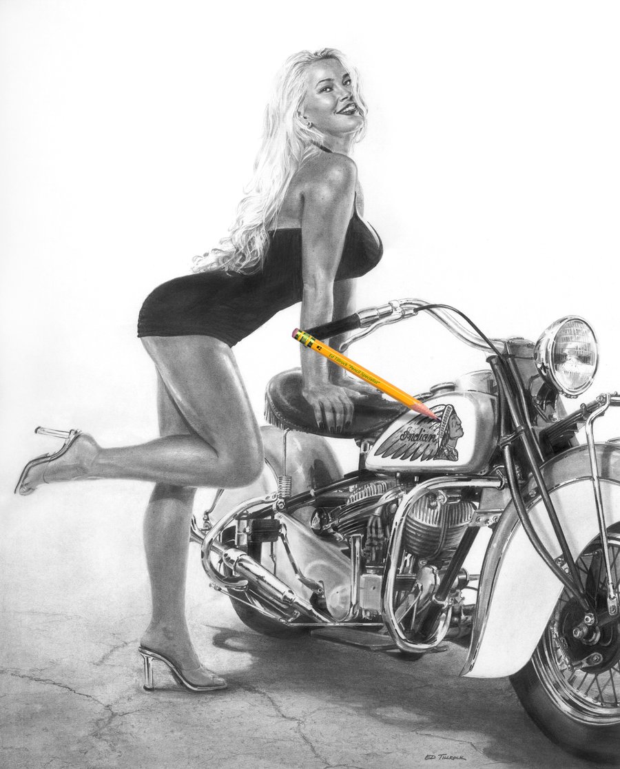 Image of "Vintage Curves" Signed & Numbered 20x24 Giclee' Print