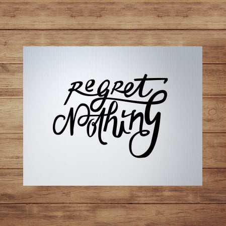 Image of Regret Nothing