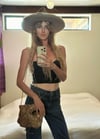 vintage Carlos Falchi python bag