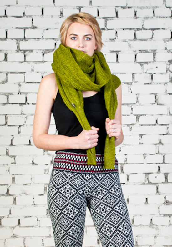 Image of Sleeve scarf green