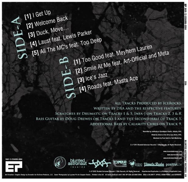 DXA - (Self-Titled) EP // CD