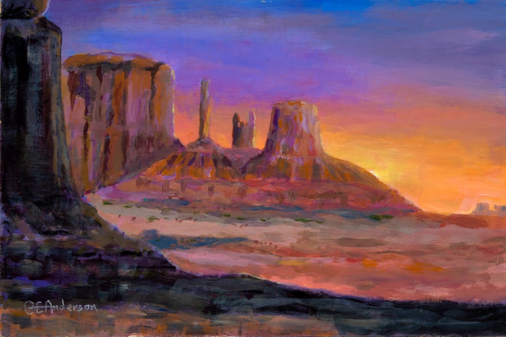 Image of Monument Valley                                                         *