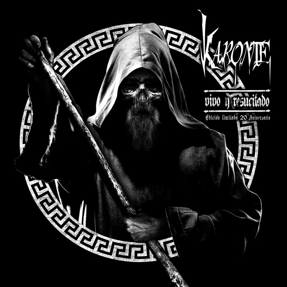 Image of KARONTE "Vivo y resucitado" LP (White vinyl) + CD Digipack Ltd!!