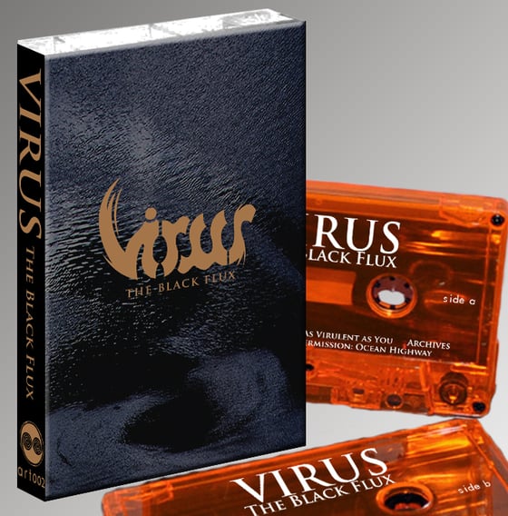 Image of VIRUS - "The Black Flux" tape