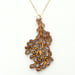 Image of Medium Petal Pendant with Chain