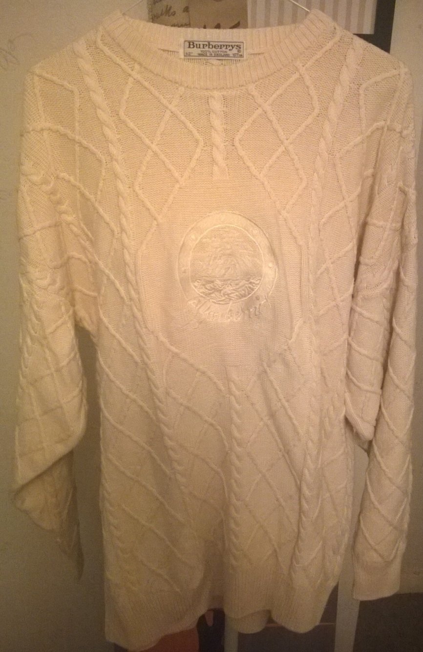 Image of Original Vintage Burberrys jumper
