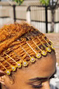 Image 2 of Sunflower Hairclips 