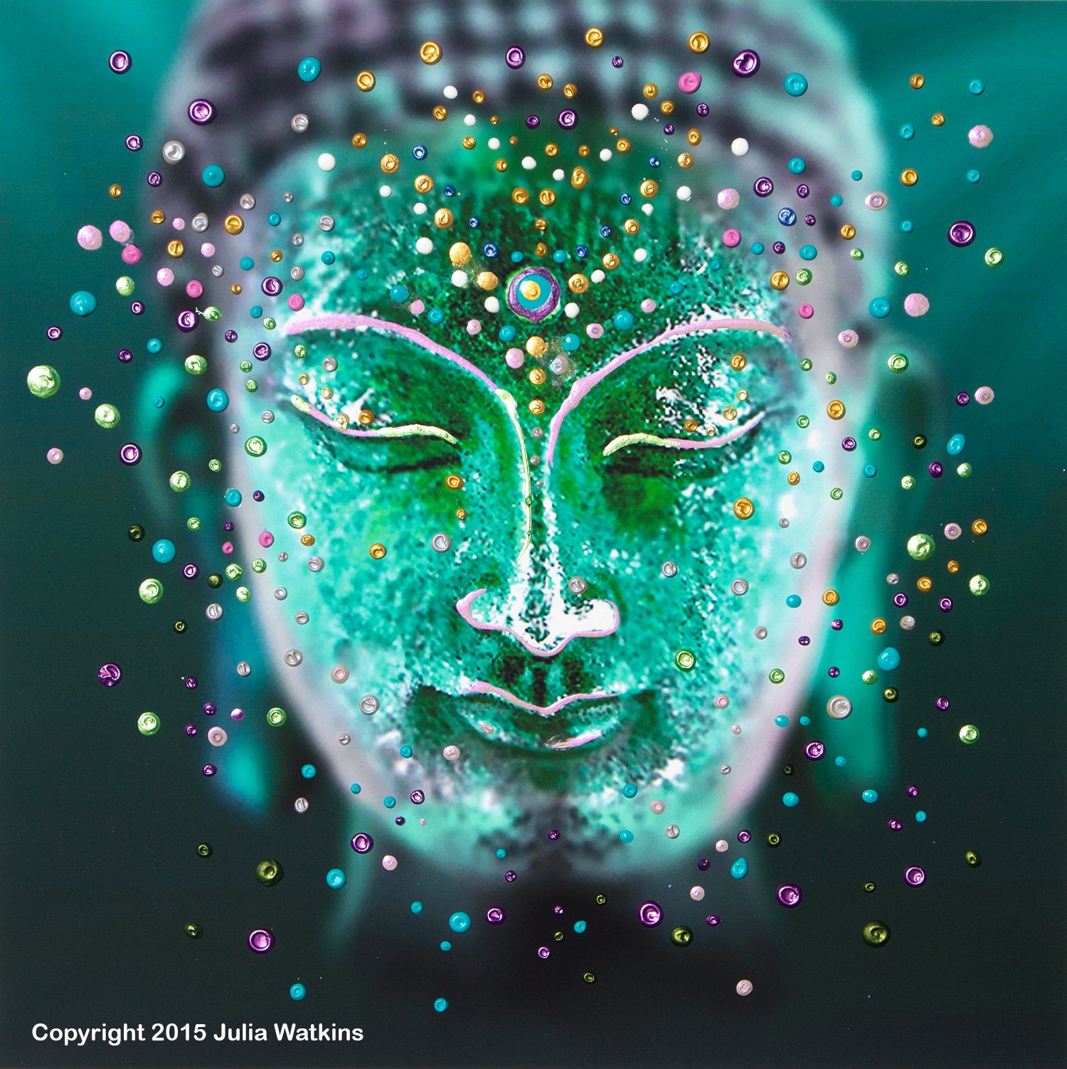 The Energy Art Store By Julia Watkins — The Jade Buddha - Bringing