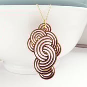 Image of Large Cloud Pendant with Chain