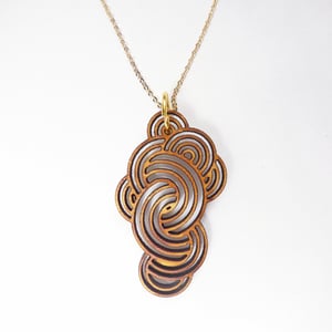 Image of Medium Cloud Pendant with Chain