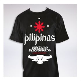Image of Pilipinas T-Shirt (Mens Black)