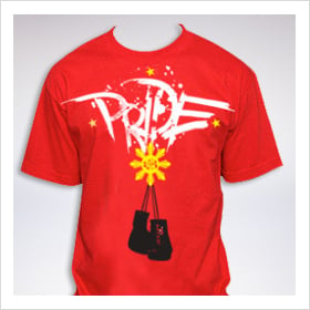 Image of Filipino Pride Mens T-Shirt (Mens Red)