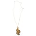 Image of Large Gold Blossom Pendant with Chain