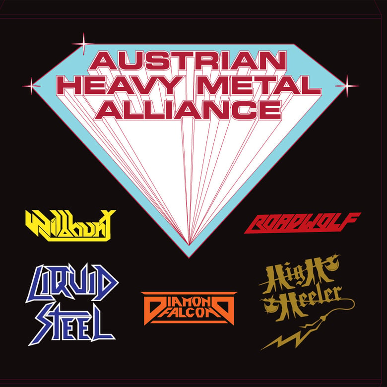 Image of Austrian Heavy Metal Alliance Sampler LP ltd 500