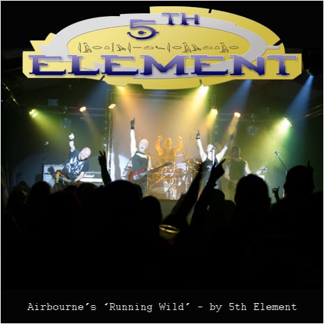 Image of 'Running Wild' cover and interactive CD - 5th Element