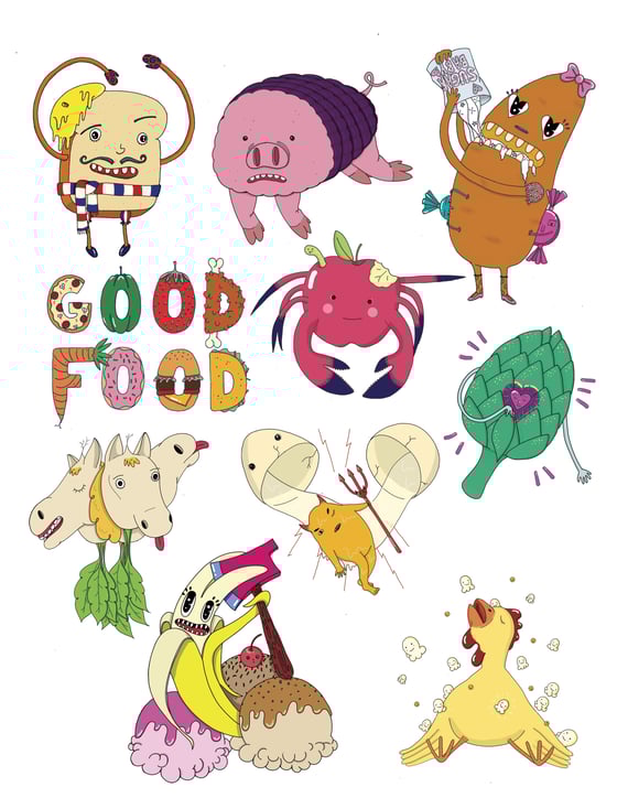Image of STICKERS! Full Page