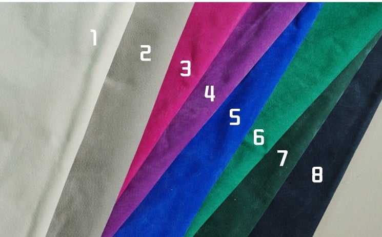 Image of Suede Lining Color Options