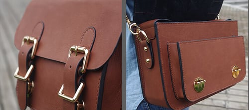 Image of Custom Handmade Leather Satchel Bag, Briefcase Messenger Bag Shoulder Bag Men's Handbag D014