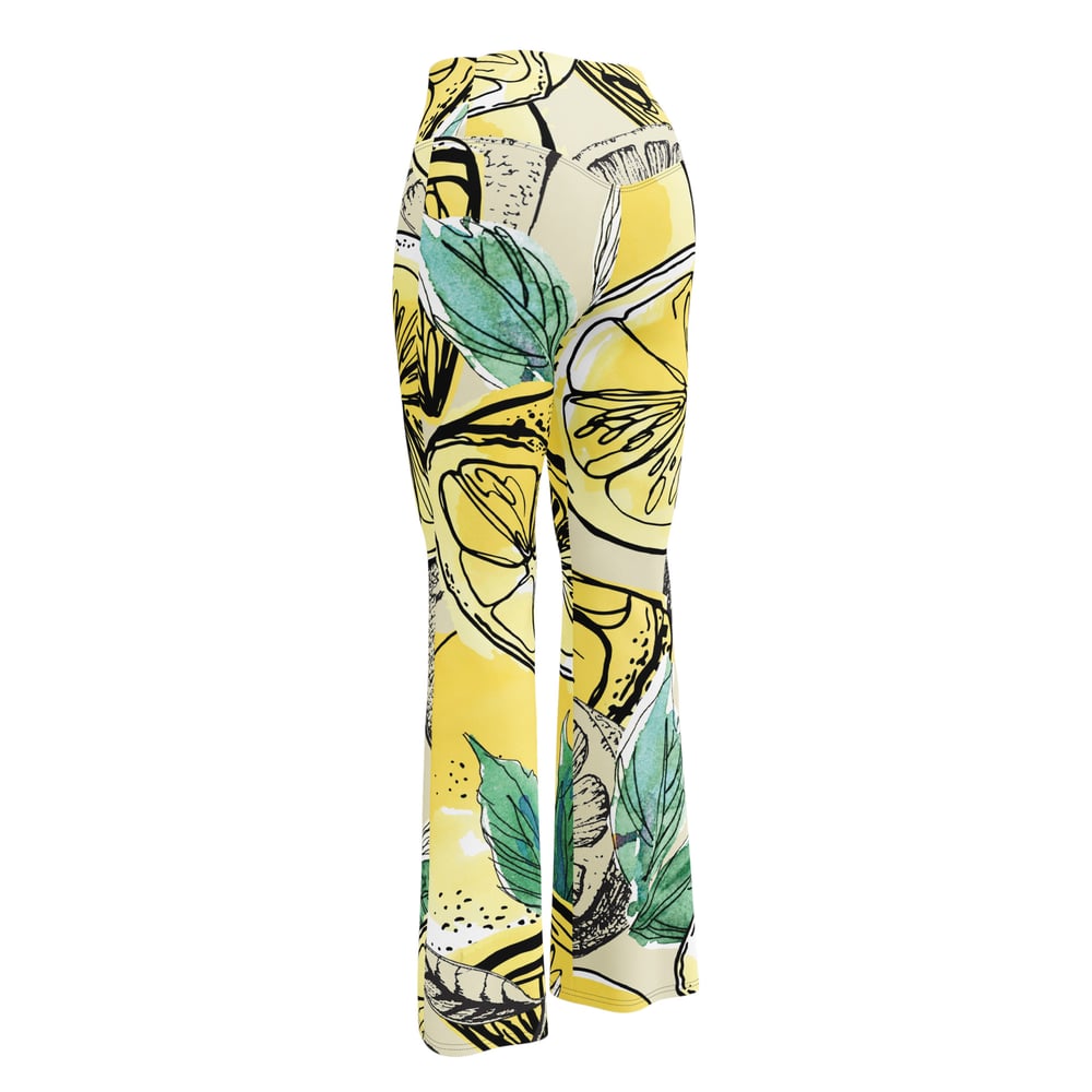 Image of Flare Lemon leggings