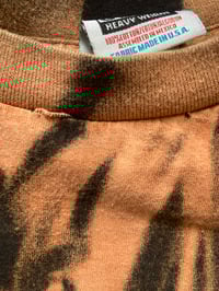 Image 9 of 'Burning I' Screenprinted Bleached Tee Oneshot