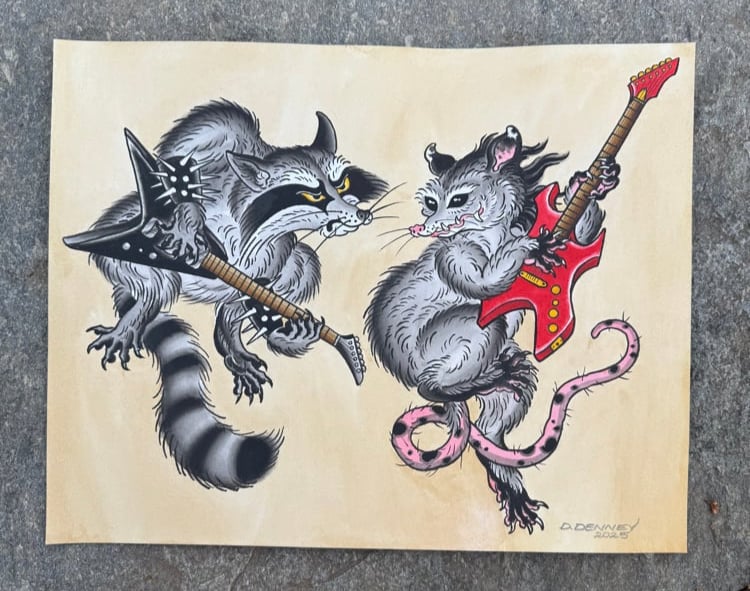 Image of Dueling Guitars Original