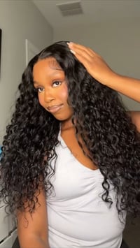 Image 1 of 7x5 glueless waterwave wig 