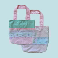Image 1 of Vintage Nursery Fabric Tote Bags